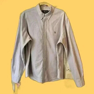 Polo Ralph‎ Lauren Men’s Oxford Long Sleeve Woven Shirt XL